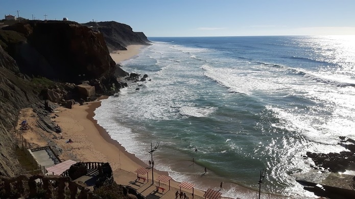 Praia de Santa Cruz, roadtrip Portugal