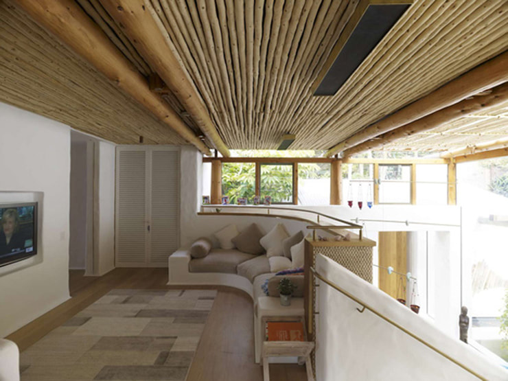 plafond bambou